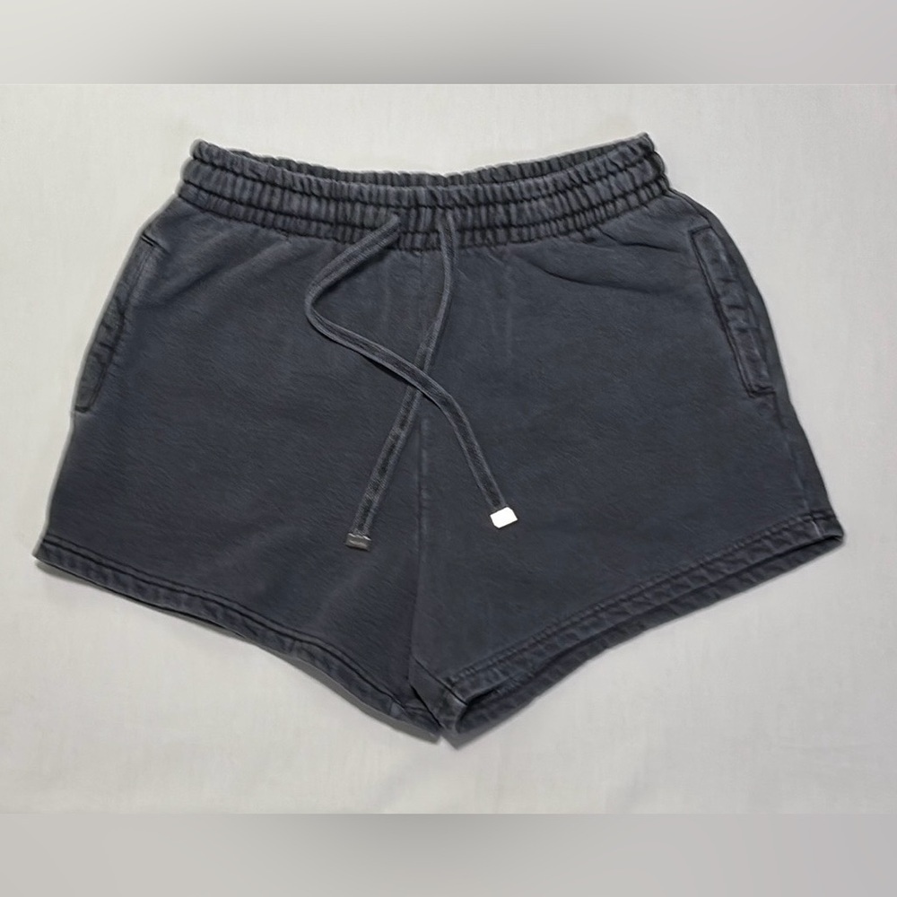 Talentless Gray Sweat Shorts Drawstring Lounge Minimalist Streetwear M